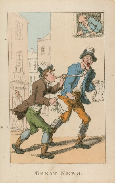 Grande nouvelle - Thomas Rowlandson